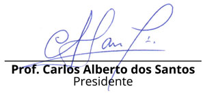 Assinatura do presidente